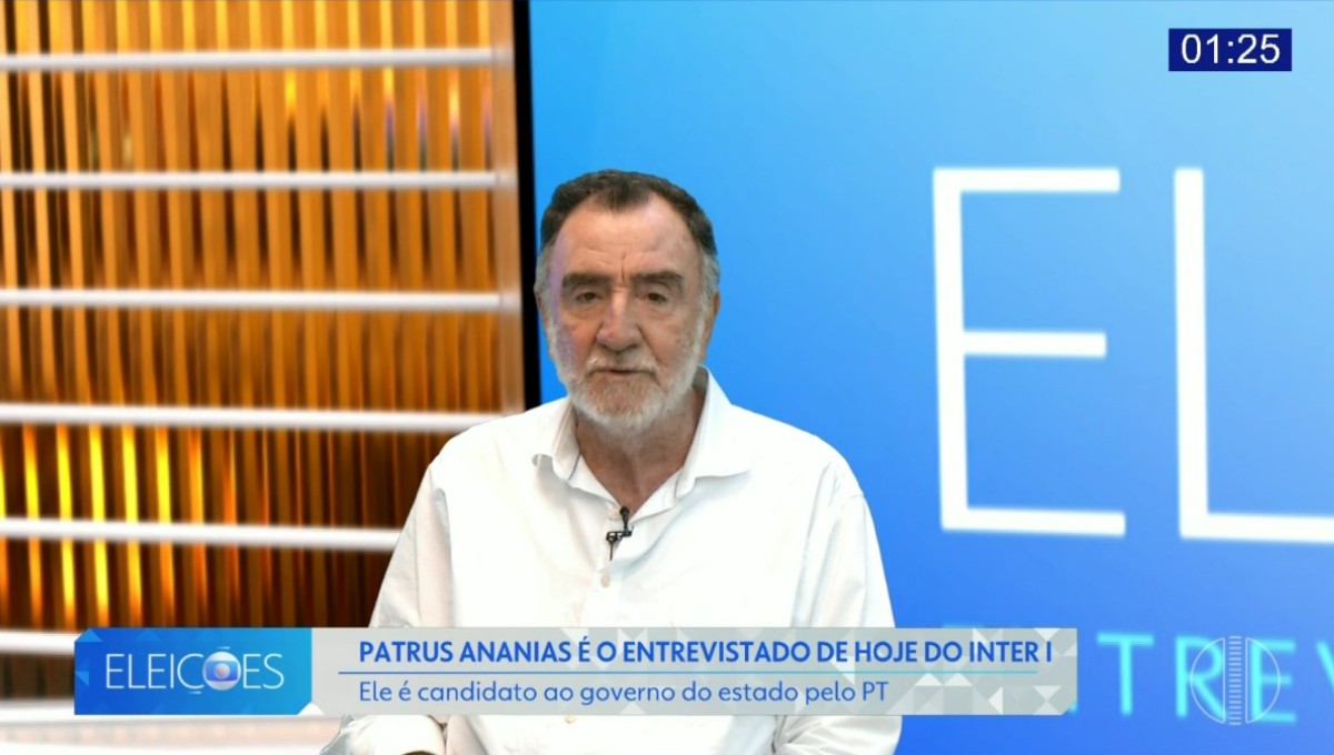 Patrus Ananias promete concluir hospitais, investir na educação e combater o crime organizado em Minas