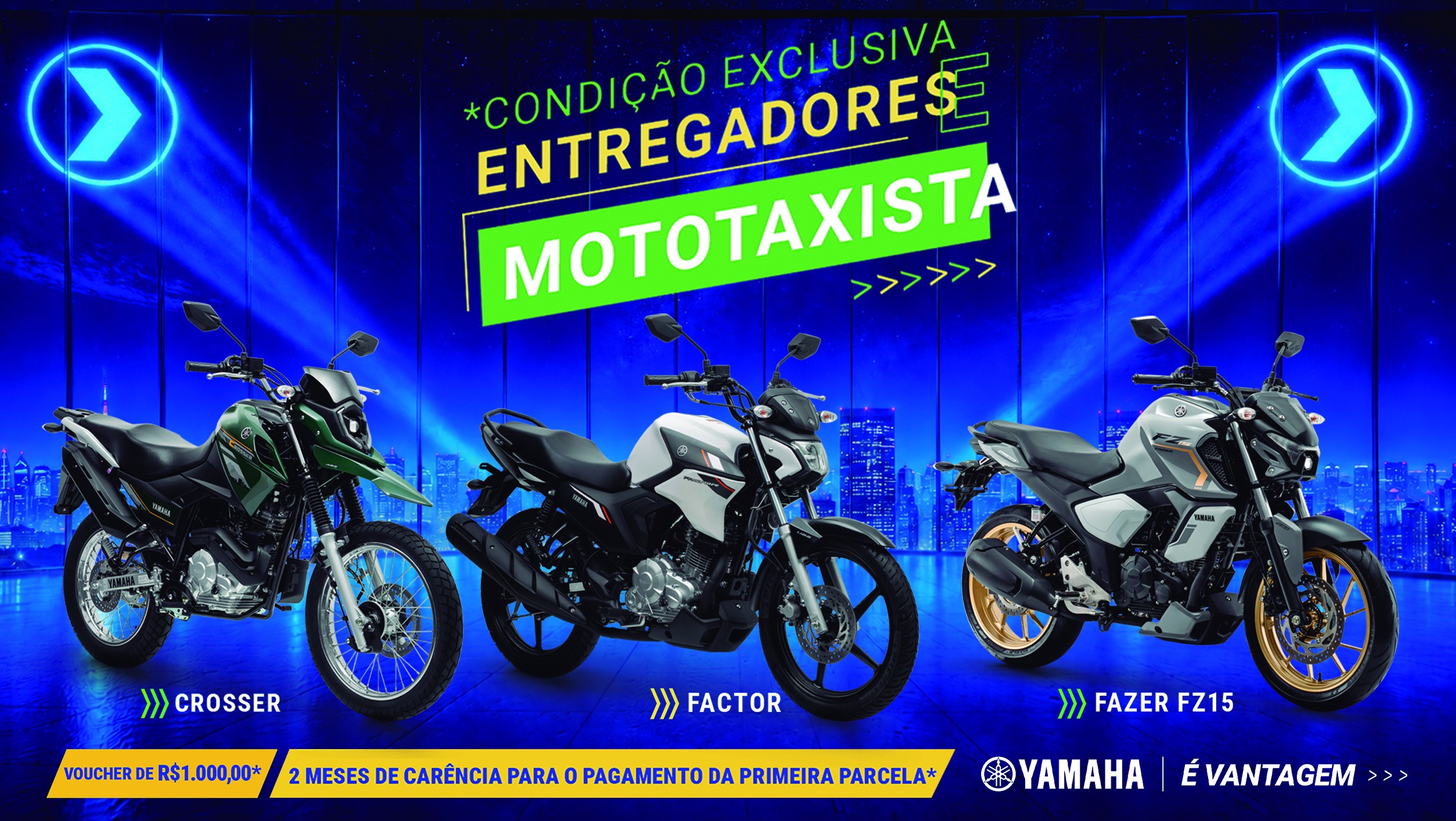 A Comasa Motos está com uma promoção exclusivas para entregadores e mototaxistas
