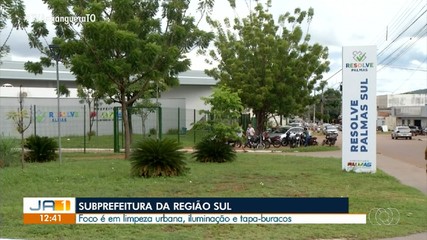 Subprefeitura da região sul de Palmas deve focar em limpeza urbana, iluminação e buracos