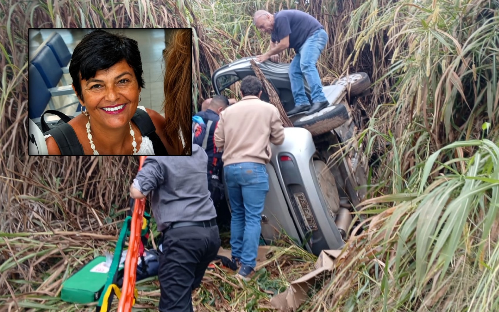 Professora resgatada após ficar mais de 60 horas presa em carro acidentado espera alta após 5 dias internada em MG