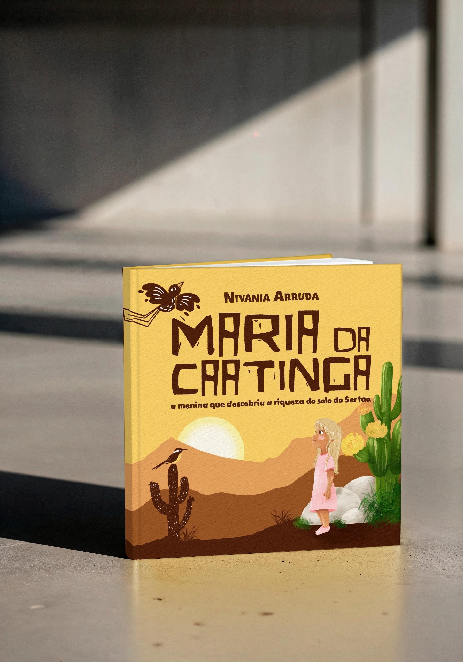 Escritora Nivânia Arruda lança livro 'Maria da Caatinga' em Petrolina