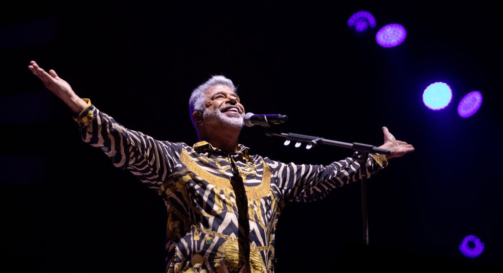 Lulu Santos no Rock in Rio 2019 — Foto: Marcelo Brandt / G1