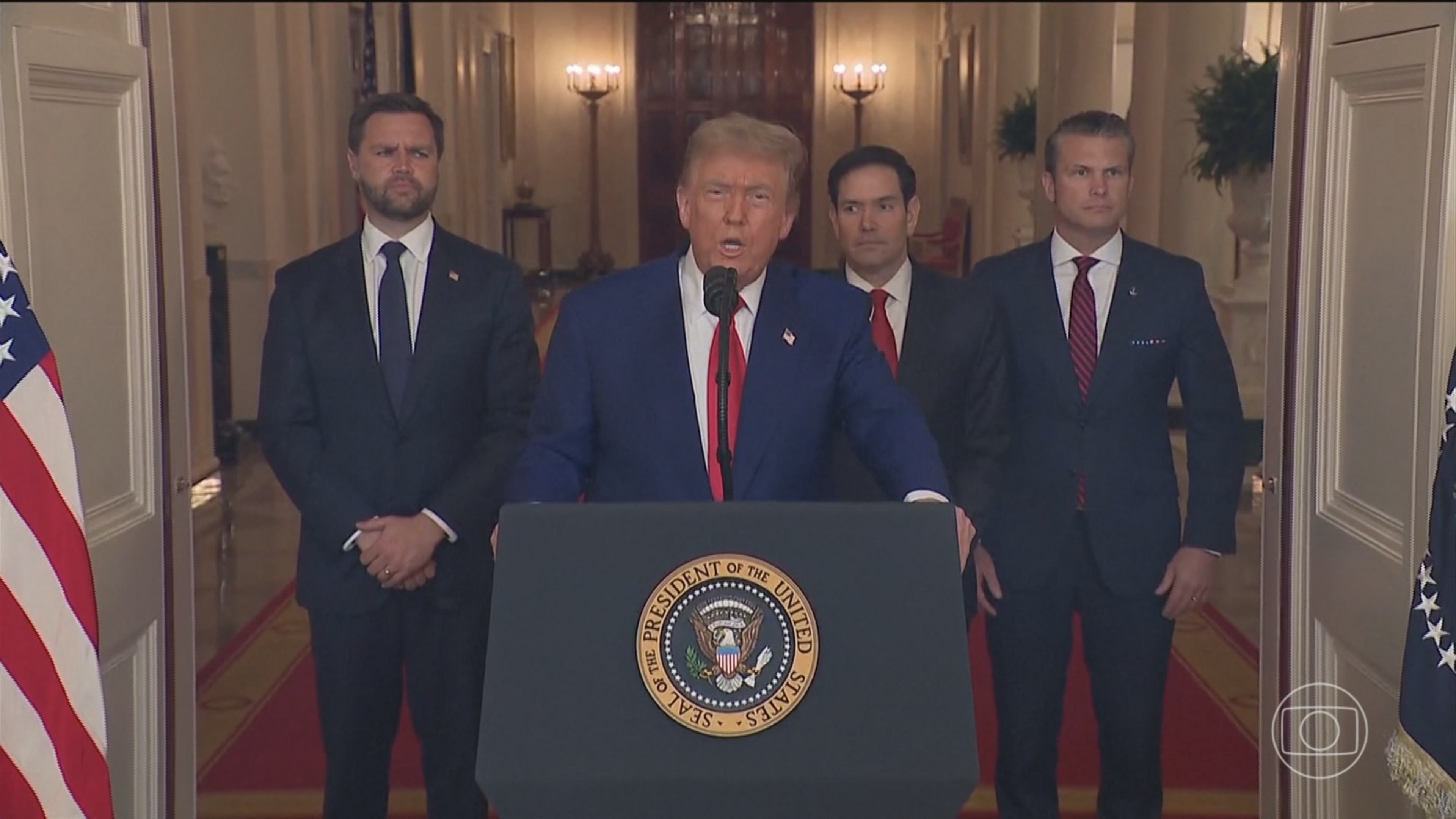Após revide iraniano a base dos EUA no Catar, Trump anuncia que Irã e Israel concordaram com cessar-fogo