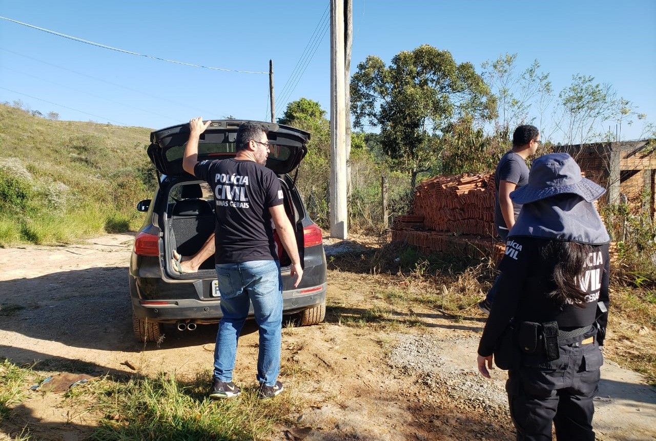 Polícia Civil prende homem suspeito de  latrocínio na zona rural de Caldas, MG