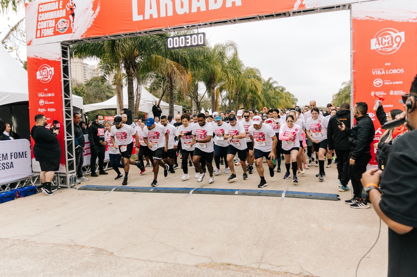 Corrida e caminhada contra a fome transforma o Aterro do Flamengo em palco de solidariedade