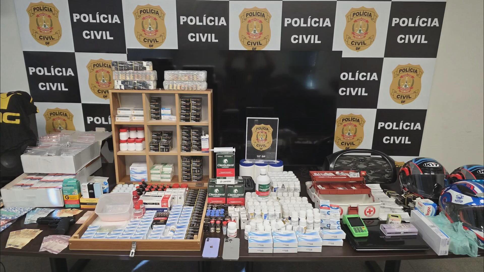 Homem finge ser profissional da saúde para vender anabolizantes em Planaltina
