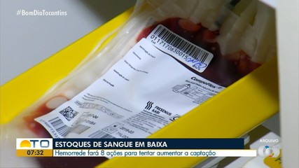 Hemorrede faz ações para aumentar doação de sangue no Tocantins