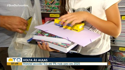 Itens do material escolar podem ficar mais caros em Palmas