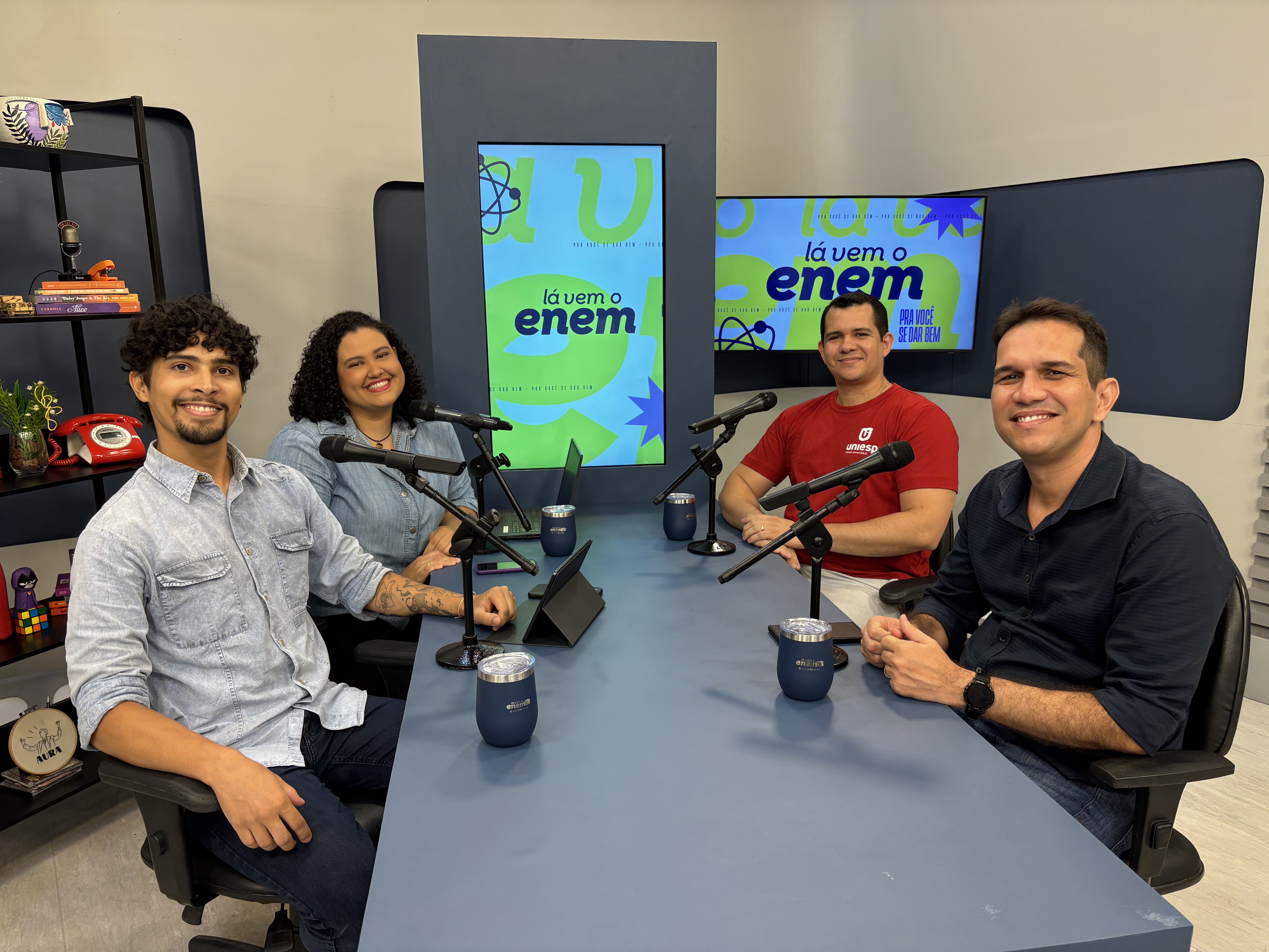 Videocast do Lá Vem o Enem discute os impactos da inteligência artificial e as novas carreiras da tecnologia