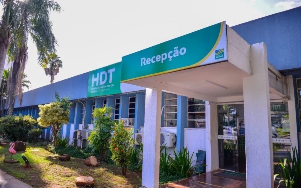 Hospital Estadual de Doenças Tropicais Dr. Anuar Auad (HDT), em Goiânia, Goiás — Foto: Divulgação/HDT
