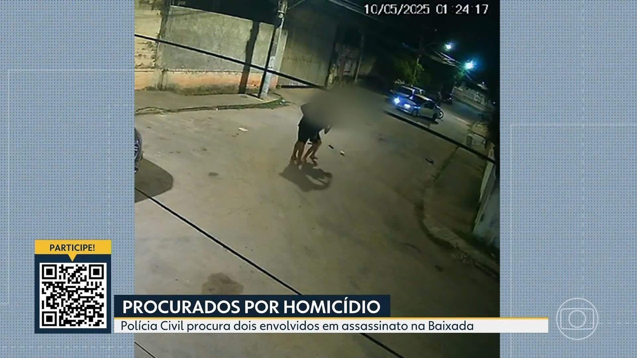 Homem é morto a tiros na frente da namorada e das filhas em São João de Meriti