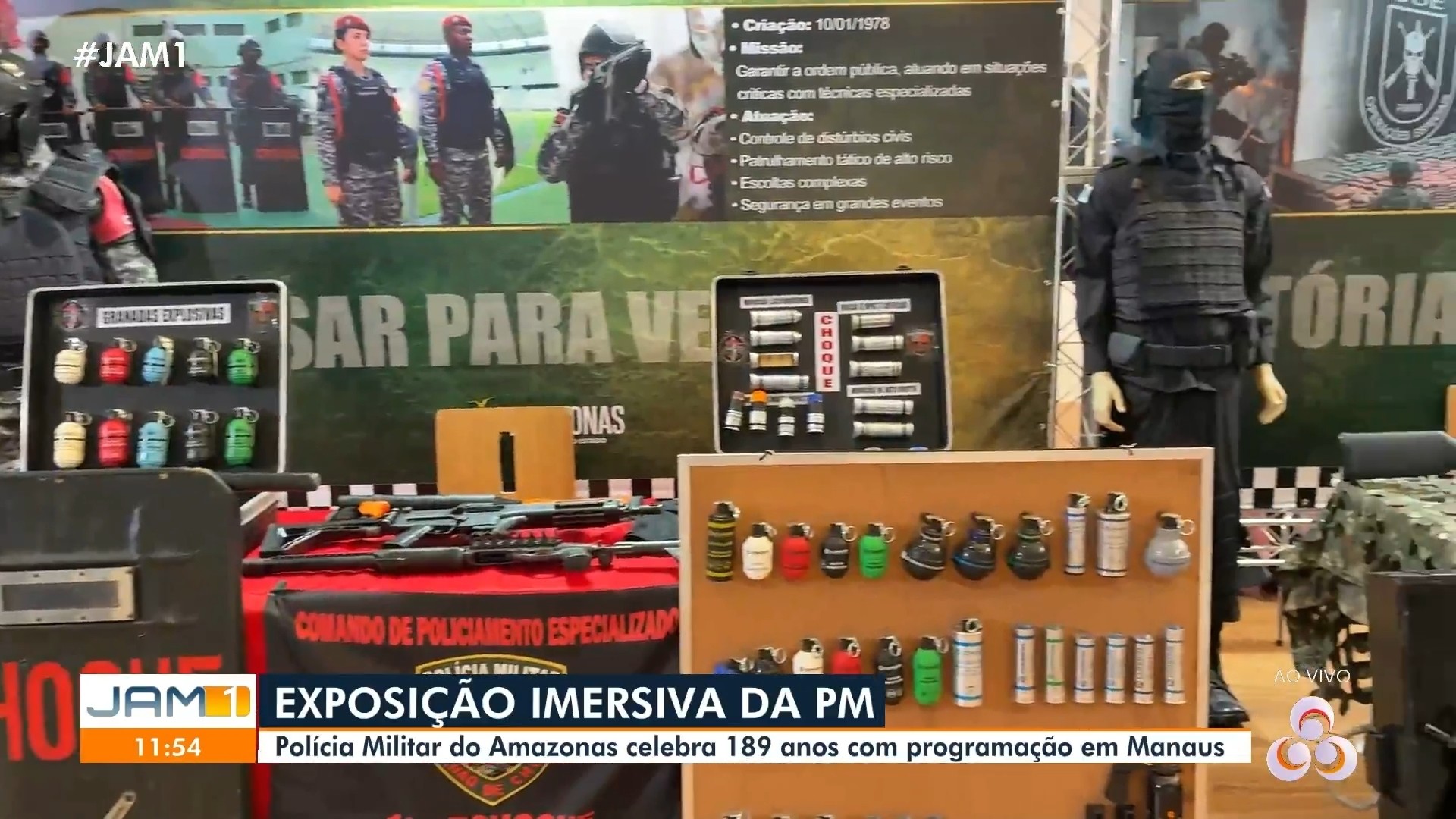 VÍDEOS: Jornal do Amazonas - 1ª edição de 20 de abril de 2026.