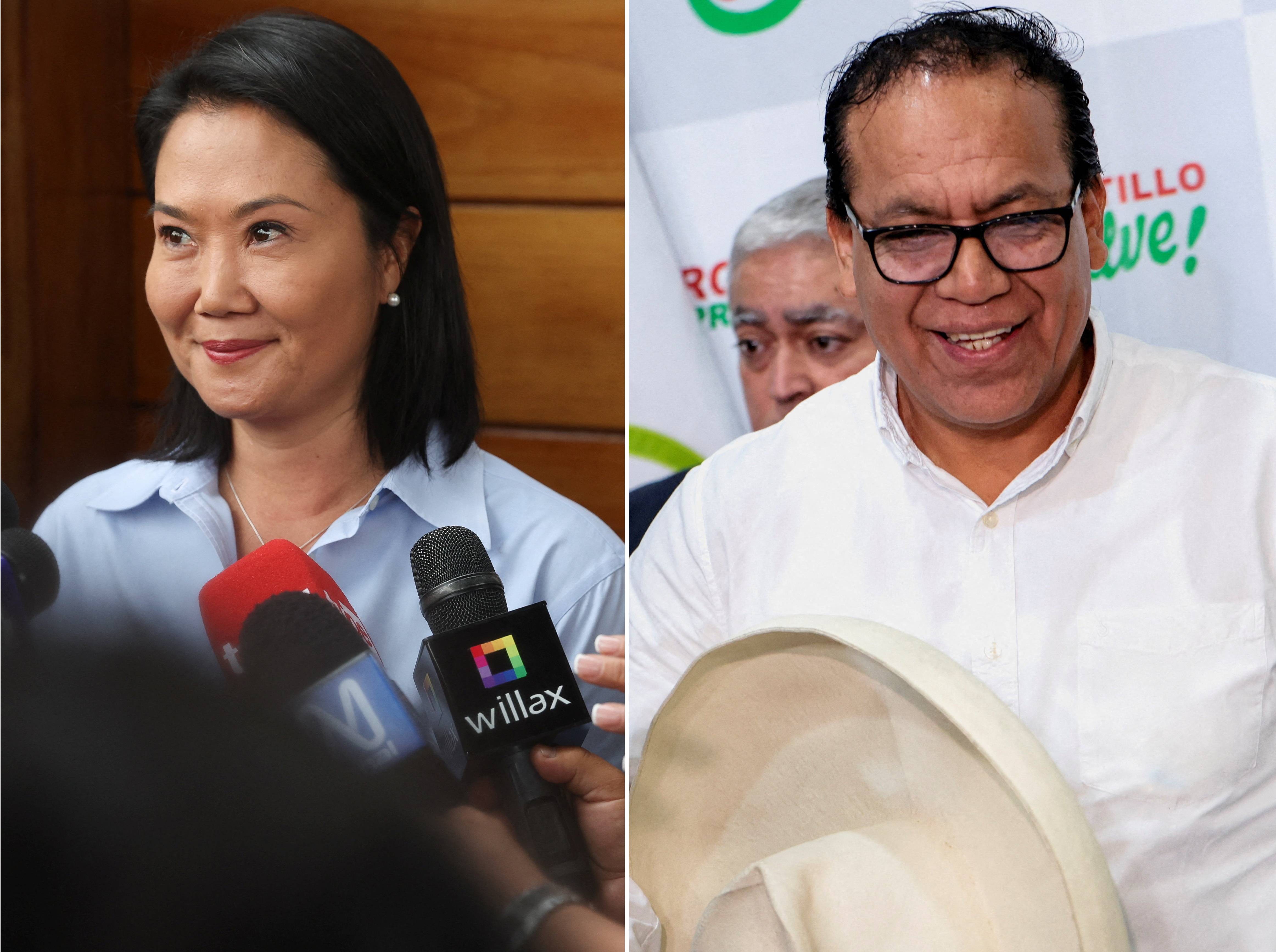 Eleições no Peru: com 99% das urnas apuradas, Keiko lidera disputa contra Sánchez
