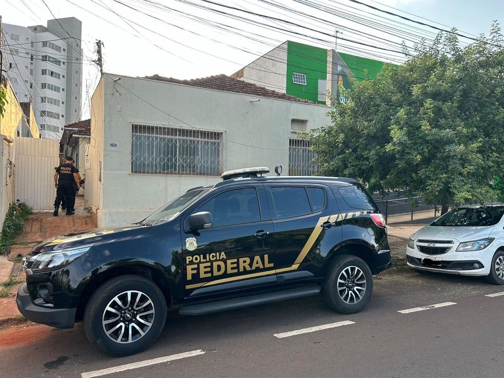 Operação foi deflagrada em Campo Grande — Foto: Divulgação/ Polícia Federal