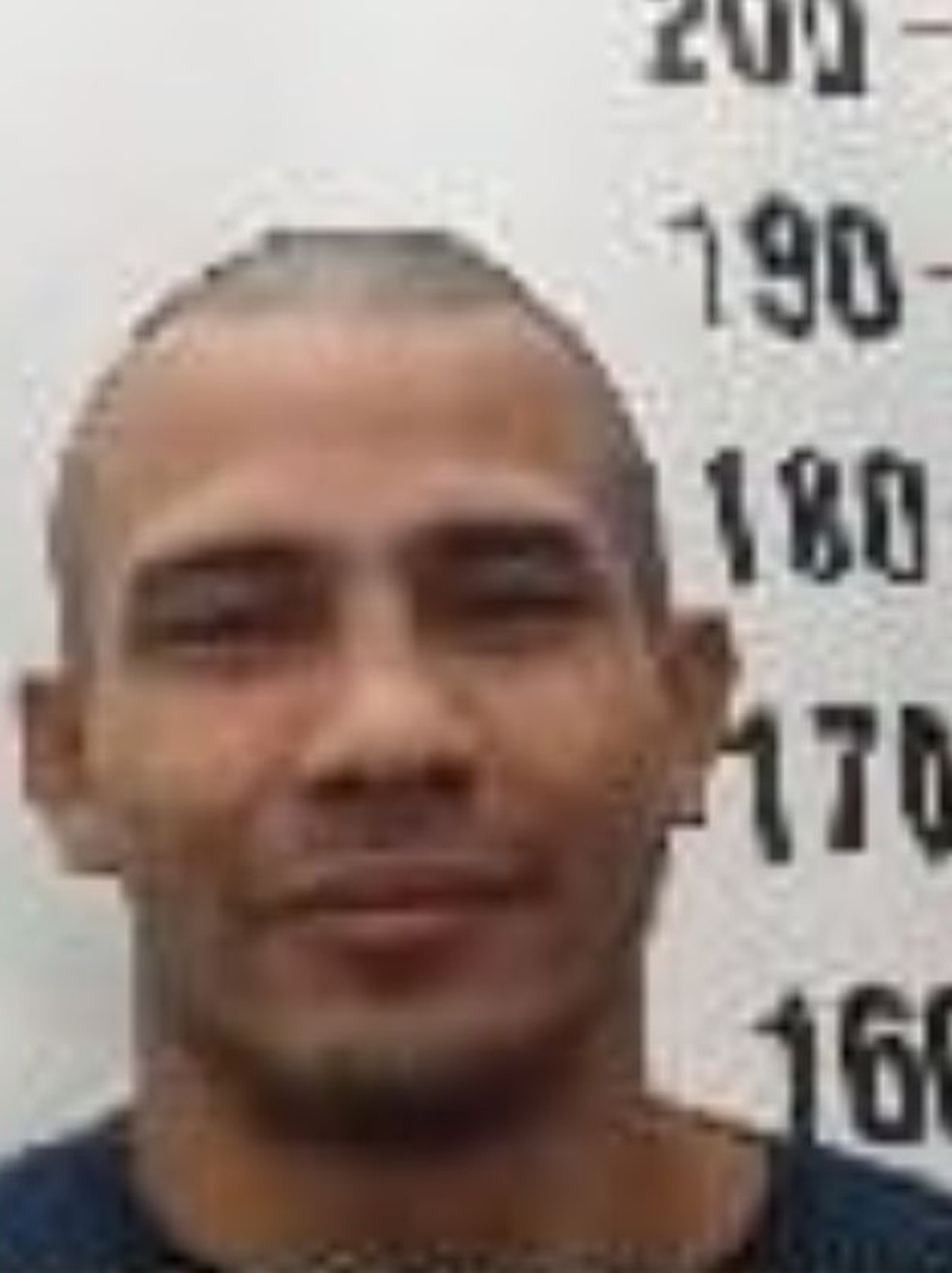  Naudinei de Arruda Martins foi recapturado nessa quarta-feira (6) — Foto: Divulgação