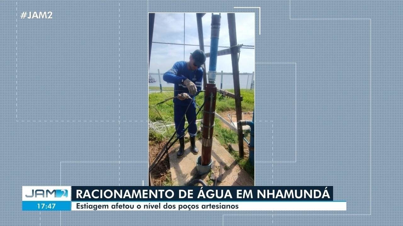 Nhamundá anuncia racionamento de água devido à seca que afeta os níveis dos poços artesianos