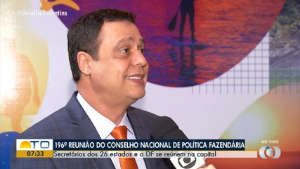 Reunião do Conselho Nacional de Política Fazendária reúne secretários no Tocantins