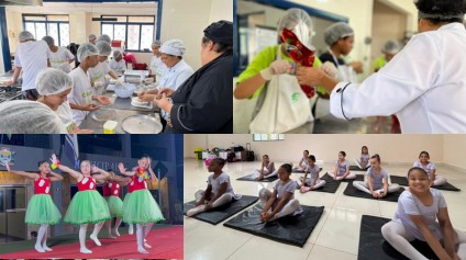 Escola Olinto amplia estrutura esportiva para desenvolver alunos