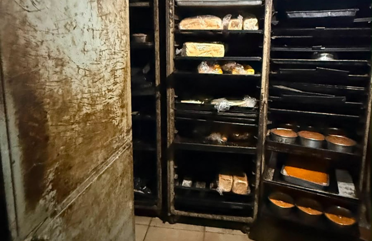 Padarias e fábrica de pães são interditadas em Juiz de Fora; 800 kg de produtos foram descartados