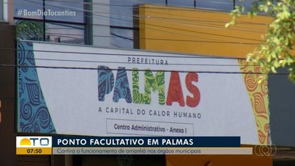 Veja o que vai funcionar em Palmas no feriado prolongado