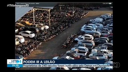 Detran notifica donos de veículos apreendidos em Dianópolis