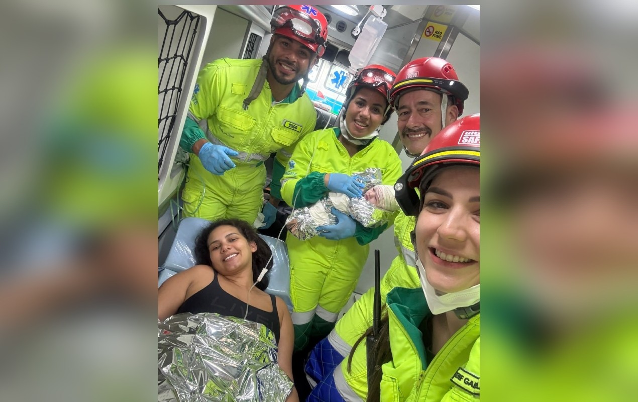 Gestante dá à luz em ambulância de concessionária no interior de SP