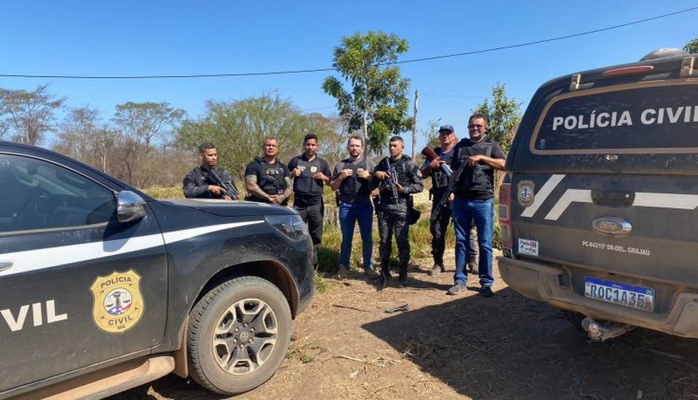 Preso suspeito de tentar matar a companheira e a sogra a golpes de facão no MA — Foto: Divulgação/Polícia Civil do Maranhão