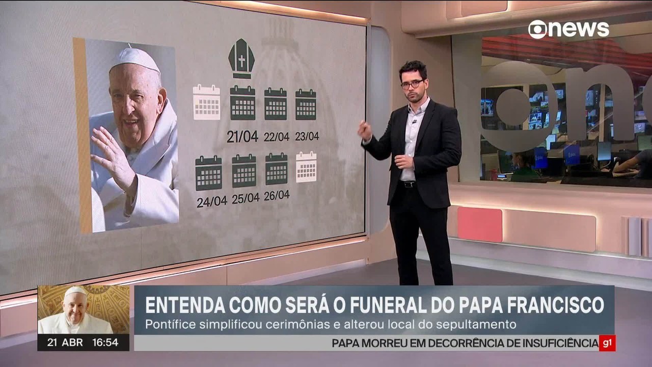 Funeral do papa Francisco deve ocorrer entre sexta e domingo; cardeais discutem detalhes da cerimônia nesta terça