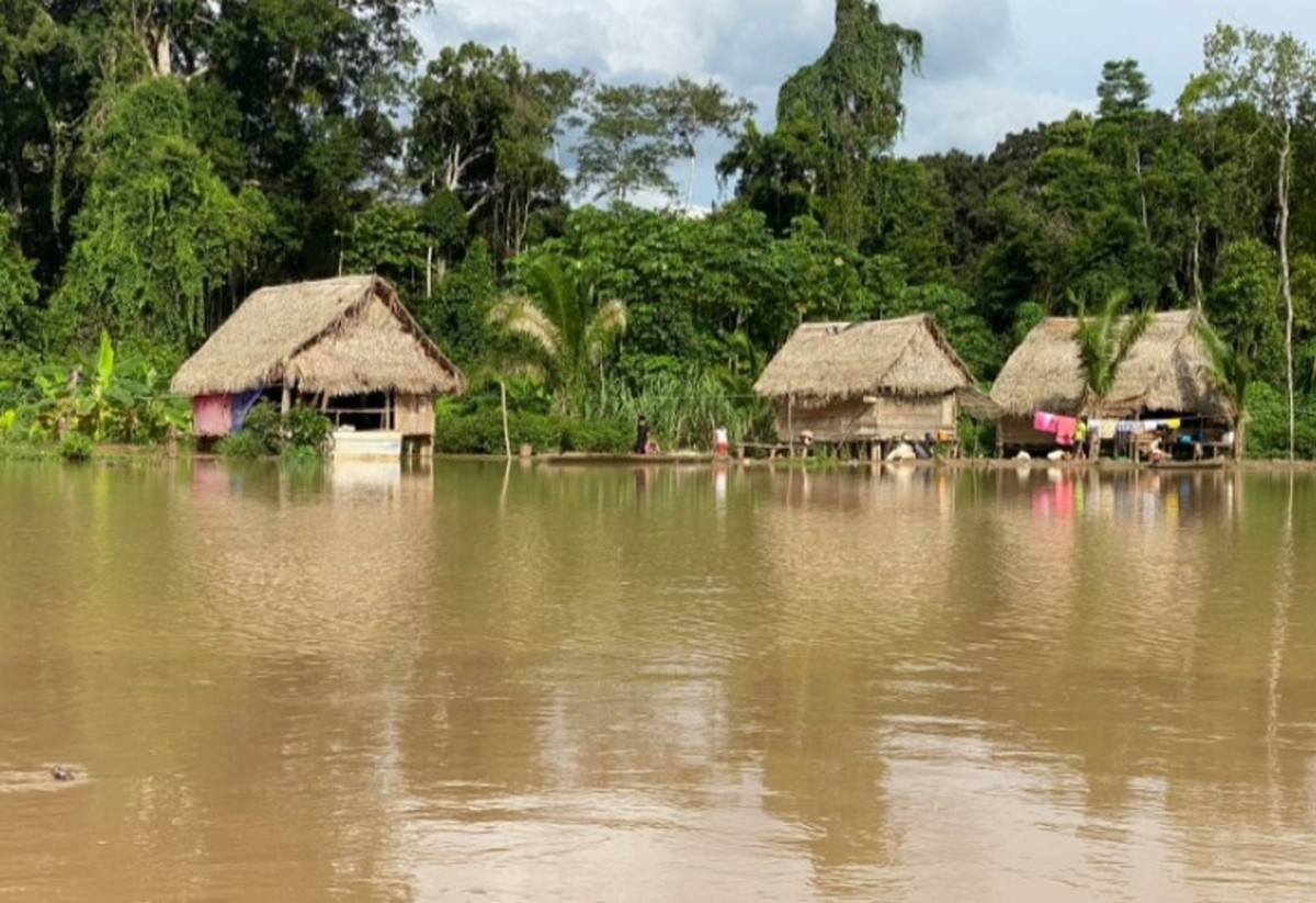 Rio Apresenta Sinais De Vazante E Indígenas Que Estavam Em Abrigos Em Santa Rosa Do Purus Ac 