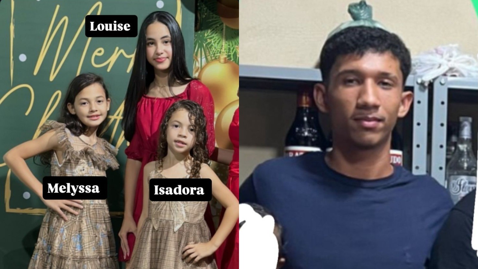 Três irmãs com idades entre 7 e 13 anos e motorista da família estão desaparecidos no PI; polícia divulga fotos