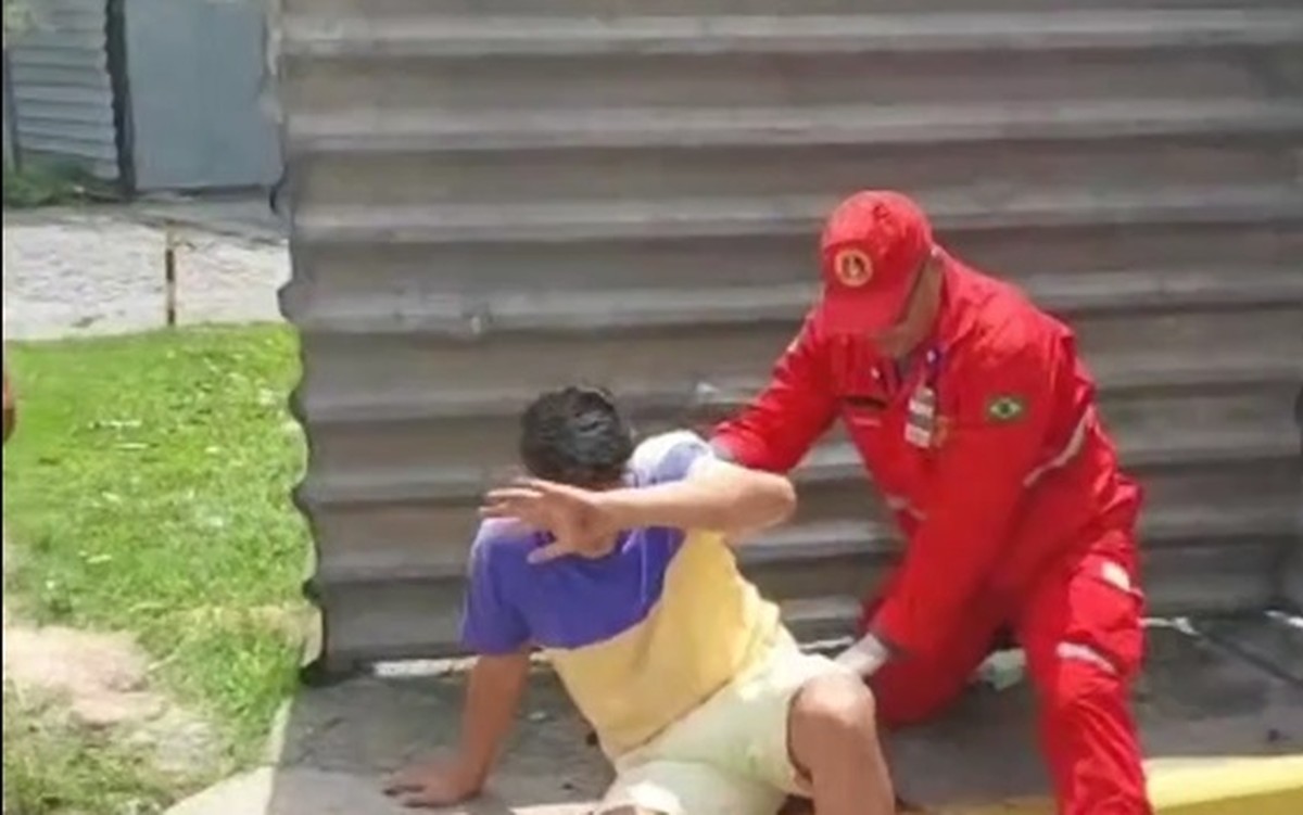 Homem rouba produtos de loja, reage à abordagem de vigilante e é ...