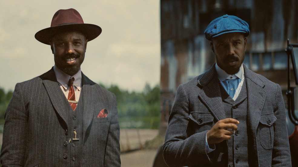 Michael B. Jordan interpreta irmãos gêmeos no filme 'Pecadores' — Foto: Divulgação