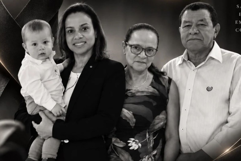 Integrantes da mesma família que morreram após batida na BR-163 — Foto: Redes sociais