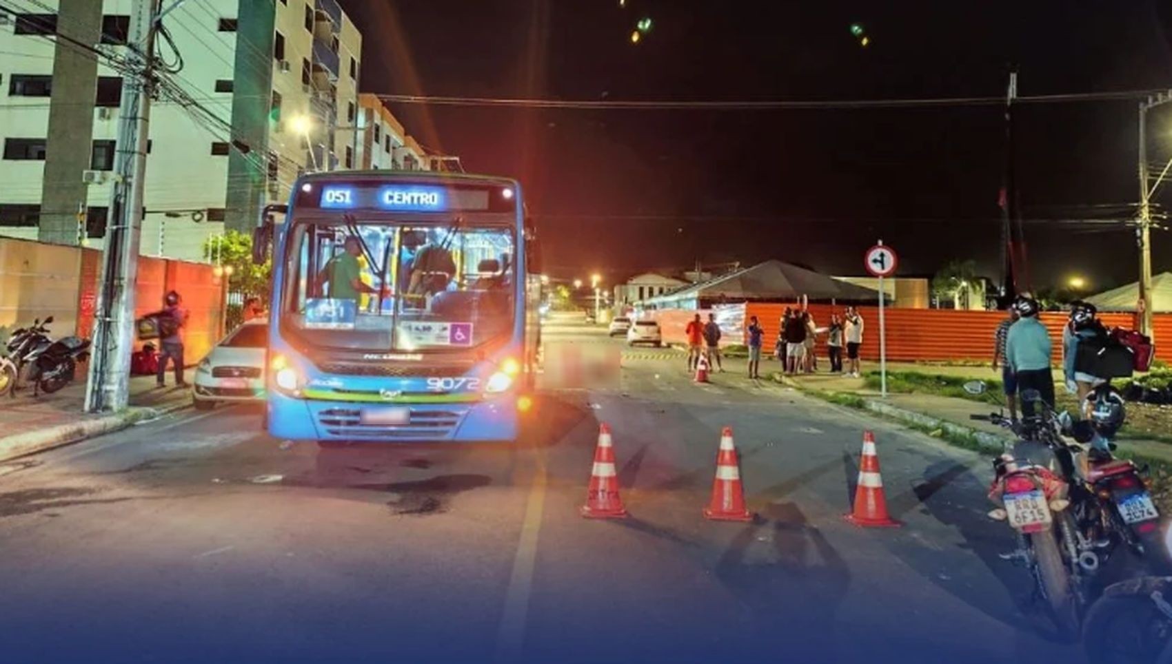 Motociclista morre após se envolver em acidente com ônibus na Zona Sul de Aracaju 