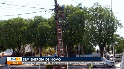 Comerciantes reclamam da constante falta de energia em quadra da região central de Palmas