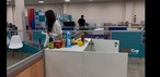 Arena da prova de home com utensílios domésticos que simulam uma casa