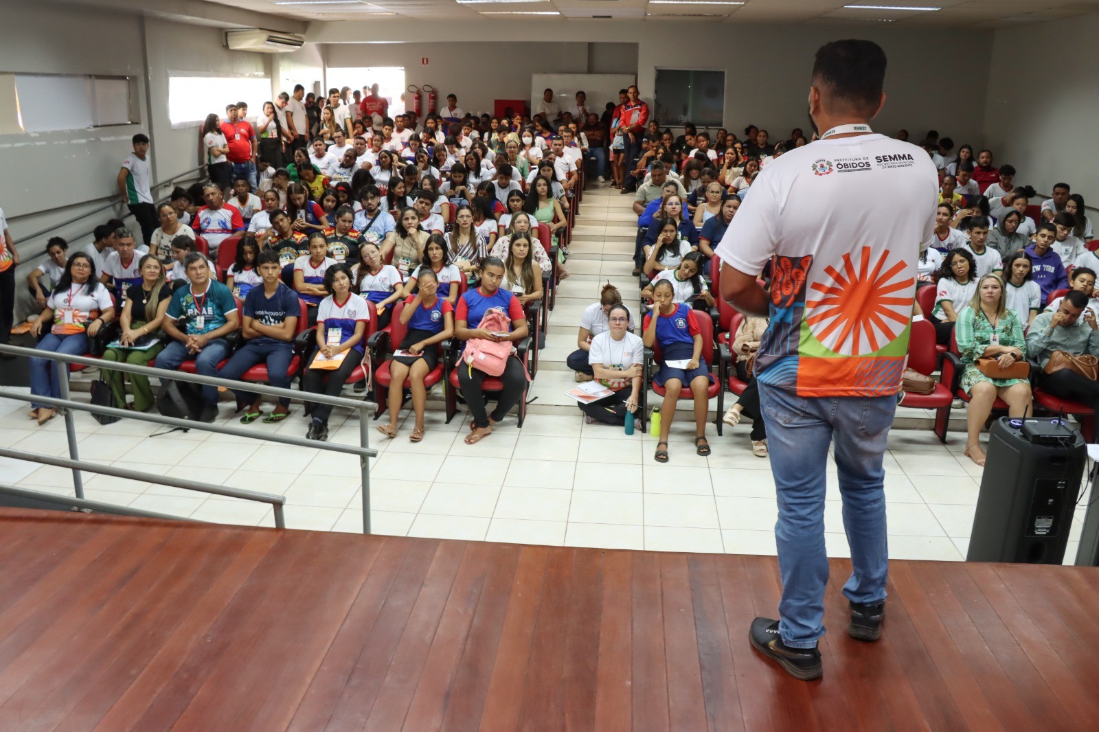 Debate sobre mudanças climáticas é realizado durante a 3º Conferencia Municipal do Meio Ambiente em Óbidos