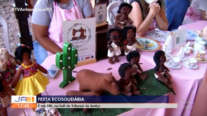 Feira EcoSolidária é realizada é realizada em Palmas
