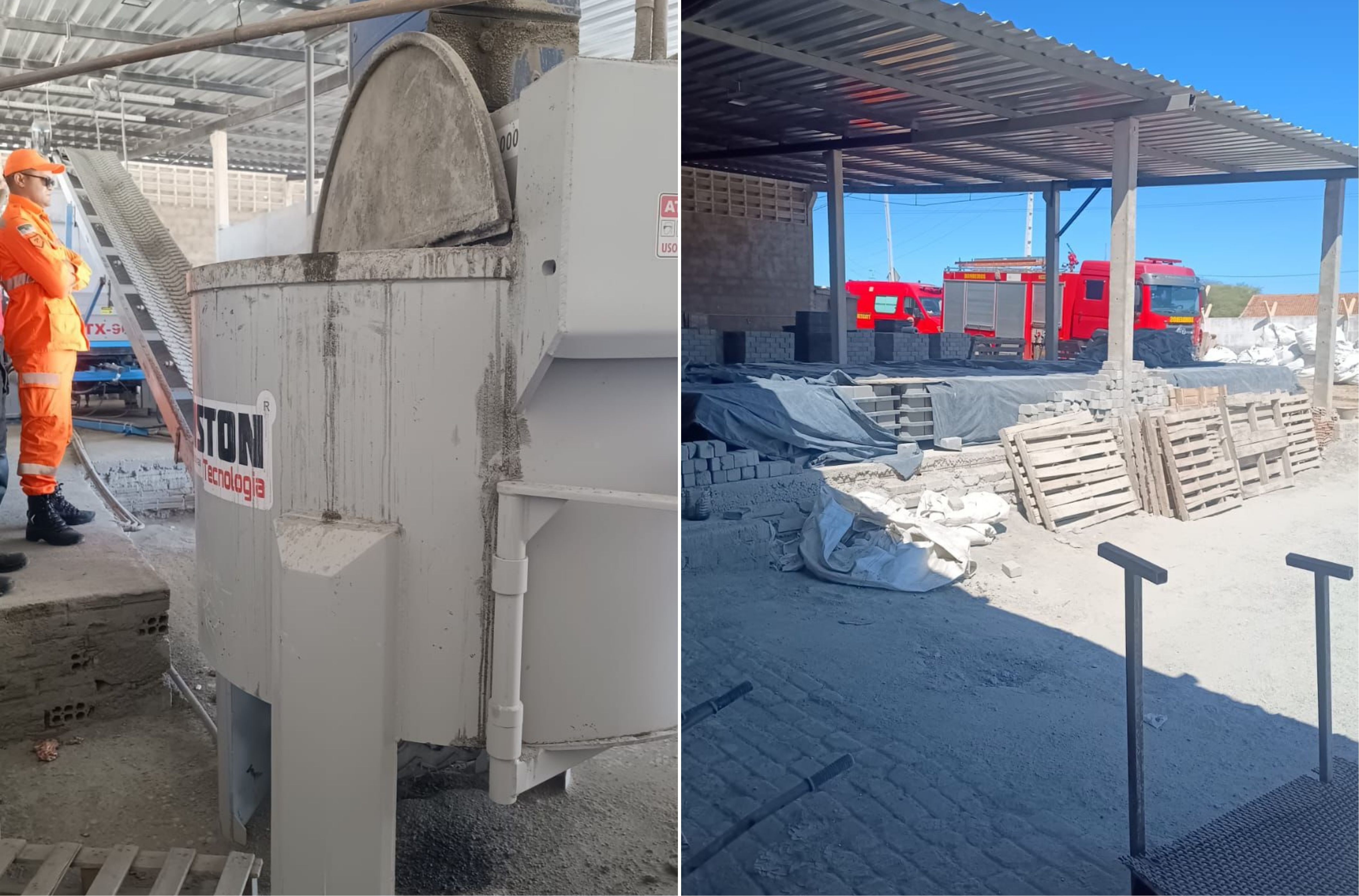 Trabalhador morre dentro de máquina trituradora em fábrica no RN 