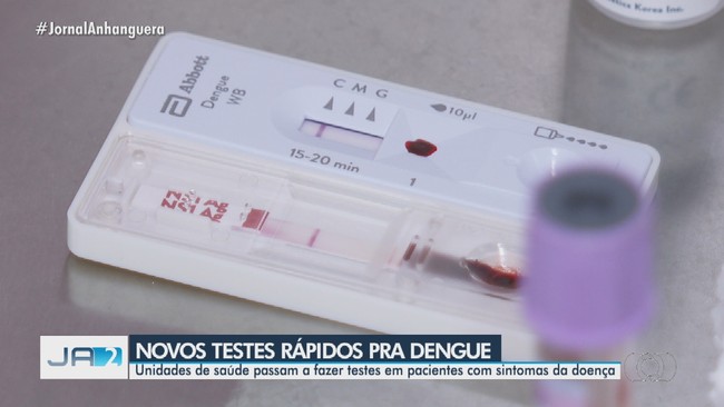 Unidades de sade comeam a fazer teste rpido para dengue, em Goinia