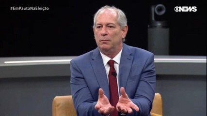 Ciro Gomes PDT responde a pergunta sobre combate a mil cias