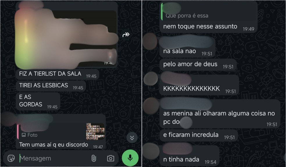 Pol&iacute;cia Civil investiga suposto ranking sexual com fotos de estudantes de universidade em Presidente Prudente (SP) &mdash; Foto: Redes Sociais/Reprodu&ccedil;&atilde;o