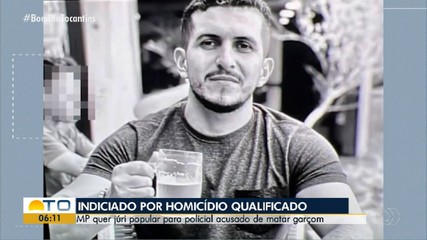 Policial suspeito de matar garçom em praia é indiciado por homicídio qualificado