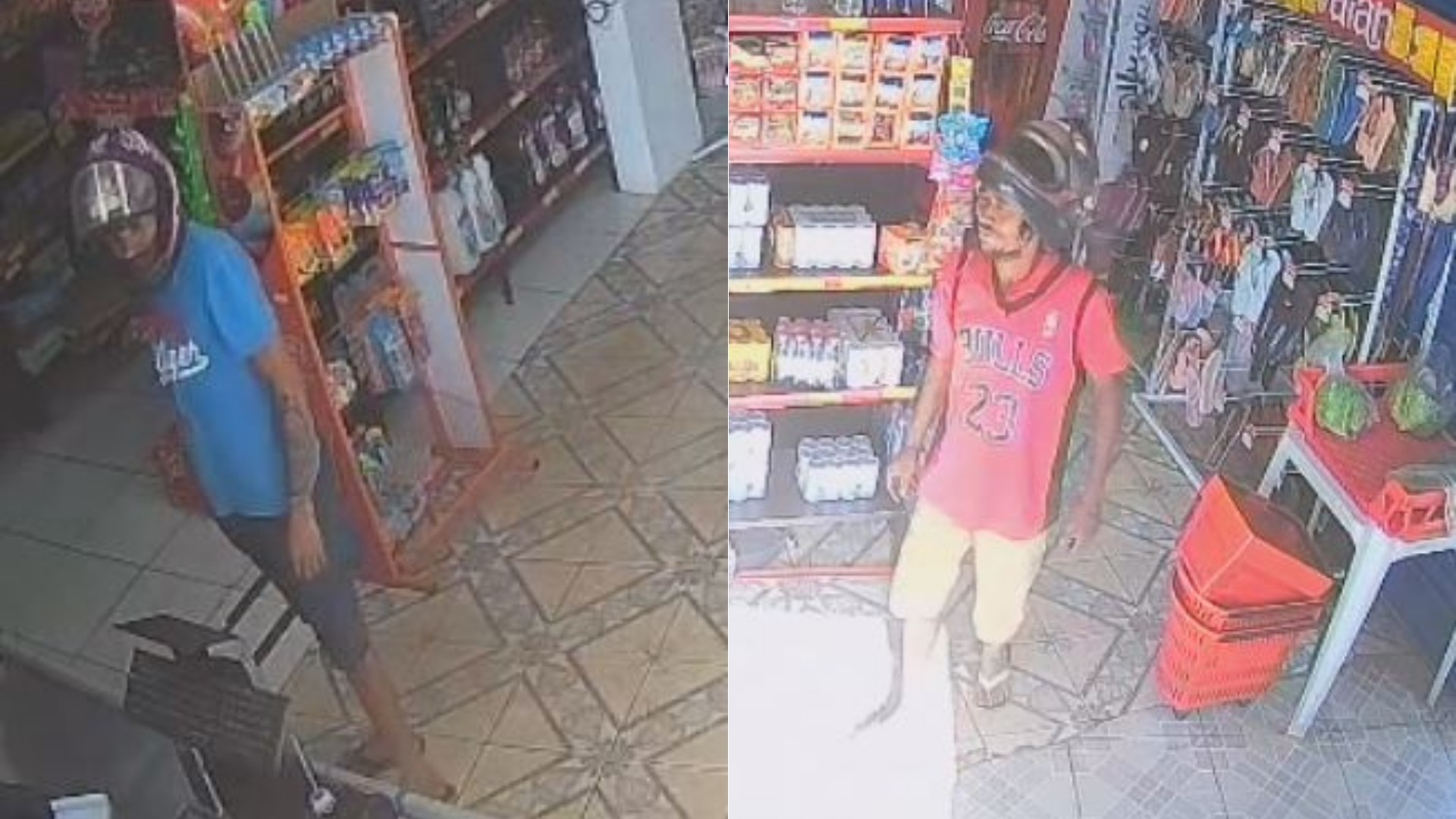 Dupla assalta supermercado em Carolina; um suspeito é preso e outro segue foragido 