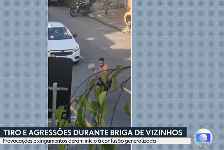 Briga antiga entre vizinhos na Zona Norte de São Paulo termina em tiro, golpes de pá, irmãos presos e dois homens feridos