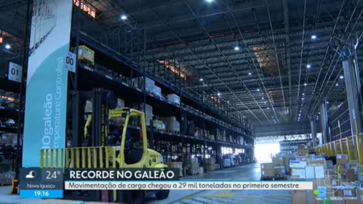 Terminal de Cargas do Galeão bate recorde de movimentação dos últimos 10 anos