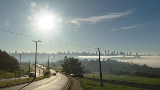 Paraná deve registrar de 5ºC a 30ºC no final de semana; veja previsão do tempo por cidade - Foto: (Paulo Martins/RPC)