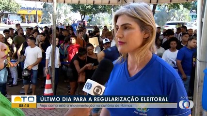 Veja como está a movimentação no cartório eleitoral de Palmas