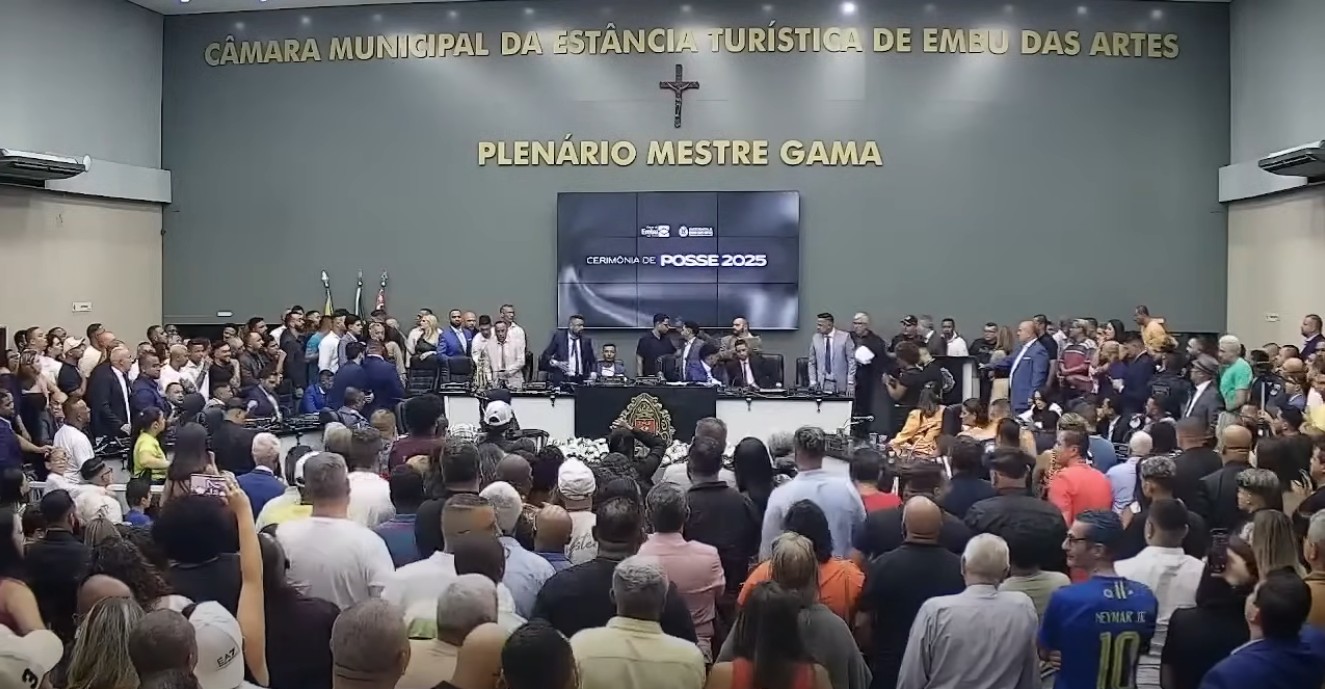 Após empate e confusão, Câmara de Embu das Artes, na Grande SP, realiza nova eleição da Mesa Diretora nesta sexta