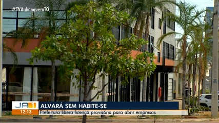 Prefeitura libera funcionamento de empresas sem o alvará de habite-se